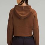 Lululemon Scuba Half-Zip Hoodie M/L Roasted Brown Photo 1