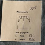 frame denim FRAME Le Italien Turin Mini Skirt Light Wash Denim Made in Italy Size 24 XS Photo 6