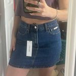 Calvin Klein  Denim Mini Skirt Photo 0