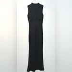 La Perla Black Maxi Mohair Wool Blend Sleeveless Sheath Dress Size 42 Photo 1