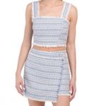 NWT HOUSE OF HARLOW 1960 Tweed Skirt (Skort) & Top 2 Pieces Set SZ Photo 1