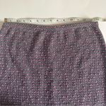 St. John Knits Collection Tweed Woven Plaid Skirt Women’s 6, pink white black Photo 7