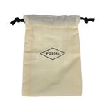 Fossil  Mama Rhinestones Pendant Chain Necklace Gold Tone Photo 6