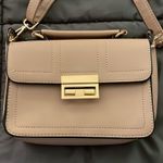 BRAND NEW! Taupe purse with adjustable strap. 5 separate compartments Photo 2