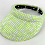 Lele Sadoughi  x Solid & Striped Women's Hard Visor Hat Green‎ White One Size Photo 0