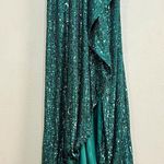 Mac Duggal 26730 Sequin One Shoulder Cut Out Gown Photo 4