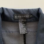 Via Penny Lane Reworked Apparel | Britney Spears Graphic Denim Blazer Jacket Blue Photo 2