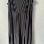 Seven7 Luxe Maxi Dress Womens 18-20 Tiered Stretch Soft Party Event Semi-Formal Photo 3