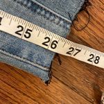 EXPRESS super high rise skinny seam front raw hem jeans 4 Photo 2