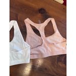 Commando  White & Apricot Stretch Cotton Racerback Bralette Bundle Sz S NWT Photo 13