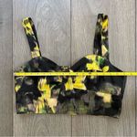 Topshop Crop Top Black Yellow Party Going Out US 8 Photo 8