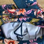 Johnny Was Bee Active Leggings Small Multi Floral Pull On Boho Gym Workout Color Photo 8