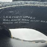 B.O.C Black Leather Wedge Sandals Size 7 Photo 8