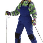 The North Face Vintage Womens Ski Overalls Purple Size L Outdoor Gorpcore Winter Photo 0
