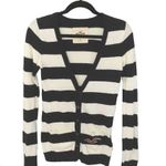 Hollister ★ Varsity Collegiate Rugby Stripe Cardigan Sweater ★ Navy White Photo 3