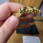 Amber Sceats Emery Cuff Bracelet 24KT Gold Plate MSRP $169 NWT Photo 4