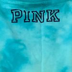 PINK - Victoria's Secret PINK Size Large St. Patrick’s Day I PINCH BACK Tie Dye Tank Crop Style Photo 3