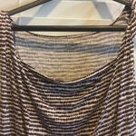 Ann Taylor  LOFT Two Piece Sleeveless Purple/Cream Blouse/Skirt Photo 6