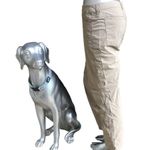 Orvis  Trout Bum Fishing Cream Pants with Zipped Pocket Women’s Size 10 Photo 1