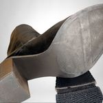 LC Lauren Conrad Lauren Conrad faux leather black knee high zip side boots Photo 7