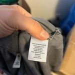 BP Nwt  Charcoal Gray Cold Shoulder Button Down Top Photo 2