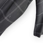 American Vintage Vintage Casual Corner Black White Line Square Print Long Sleeve Blazer Top L Photo 9