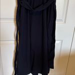 Everlane  The Cotton Weave Picnic Dress in Navy Blue Photo 9