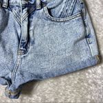 PacSun Bullhead Denim Acid Wash Mom Shorts Photo 3