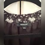 Wishlist Long Sleeve Black Floral Boho Flowy Dress Size Medium/Large Photo 3