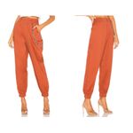 I AM GIA Cobain Burnt Orange Jogger High Waist Dress Pants Small Revolve Photo 1