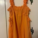 Mustard Seed Orange Sundress Photo 1