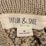 Taylor & Sage COPY -  Juniors' Cold Shoulder Tan Crochet Top Size Small Photo 11