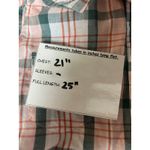 Wrangler Wrancher Shirts Women's Medium Sleeveless Pearl Snap Pink Blue White Photo 6