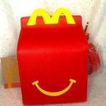 Lounge Fly Mad Engine McDonald's Happy Meal Box Figural Crossbody Bag - Exclusive Photo 0