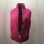 Miami  Quilted Maroon Vest Photo 10