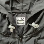 NWT Fila Color Block Hooded Full‎ Zip Women's Lightweight Windbreaker Jacket S Black Photo 6