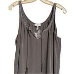 Joie  Embroidered Hummingbird Silk Tank Top Photo 1