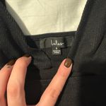 Lulus Ribbed  Black One Piece Bodysuit Photo 1