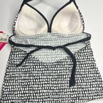 Hula Honey Bump in the Road Printed Push-Up Halter Tankini Top. Size XS Photo 4