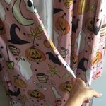 New Women’s Shein Halloween Long Cardigan Robe Lightweight Silky Satiny Size 1X Pink Photo 6