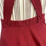 ASOS Maroon Sleeveless Crisscross Opened Back Mini Dress Women Sz 4 Photo 7