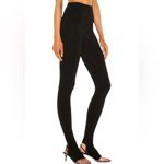 Norma Kamali Legging With Footie in Black Photo 10
