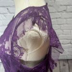 Just fab lace midi dress size large deep plum Photo 10