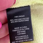 AFRM Radish Dress in Lime Green Snake Jacquard Midi Halter Front Cutout Slip NWT Photo 8