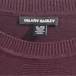 Hilary Radley Women's Long Sleeve 2-fer Two-Fer Sweater, Heather Wine XL Photo 3