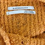 Anthropologie Vibrant Orange Knit Tank Sweater Photo 4