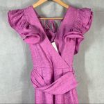 Retrofete Shelley Pink Ruffle Jumpsuit Size XS Photo 5
