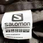 Salomon  Windstopper Hiking Pants Stretch Zip Front Pockets Belted Logo Black 8 Photo 1
