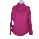 Yogalicious Yougalicious Lux Nwt Polarlux Back Country Funnel Neck Sweatshirt Boysenberry XL Photo 1