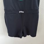 NWT Prince Volley Short Romper Black Jumpsuit Medium Photo 3